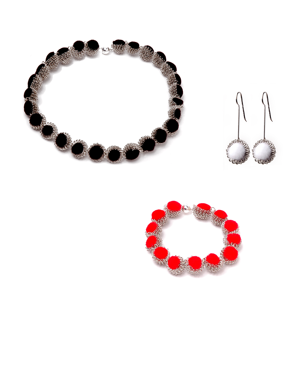 WITS Pompom Silver